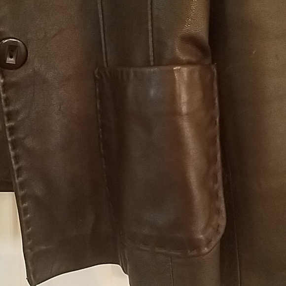 *24 Hour SALE*Jones of New York Leather jacket - Picture 4 of 6